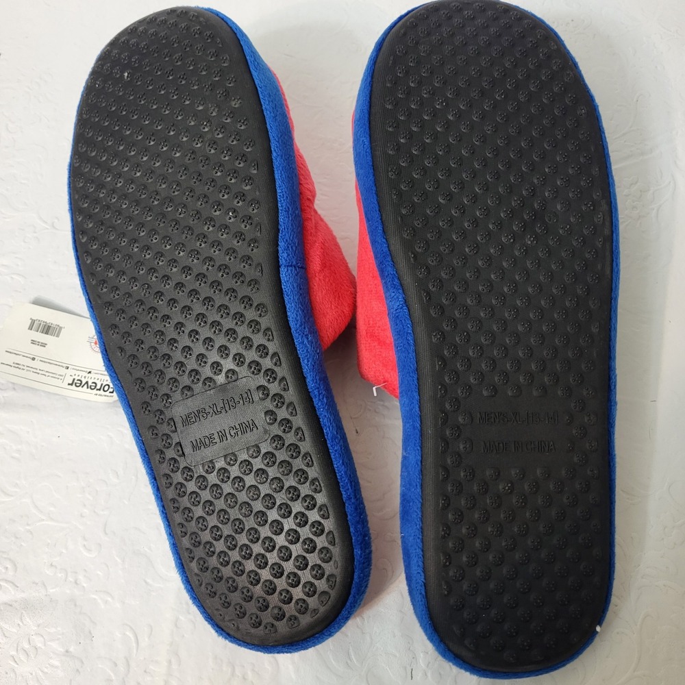 Chicago Cubs 2016 World Series Champions Slippers Mens XL 13-14 Forever FOCO NEW - Picture 4 of 6